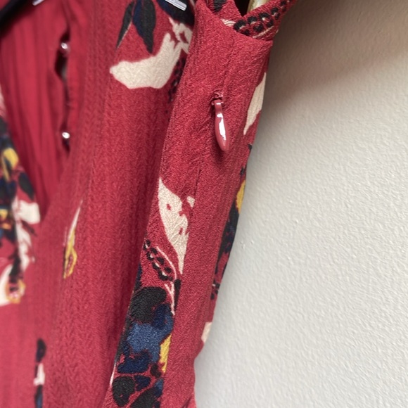 Free People ‘All I Got’ maxi dress with asymmetrical tiers, size 2 - Picture 7 of 11